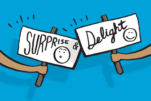 Surprise and Delight – Why Marketers Love It!